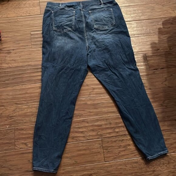 Torrid Distressed Sky High Skinny Jeans Size 24T - Picture 4 of 5